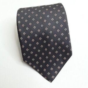 Vintage Christian Dior Men's Brown Silk Tie